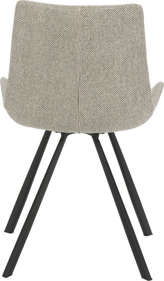 Safavieh Terra Midcentury Modern Dining Chair Light Grey and Black Furniture 