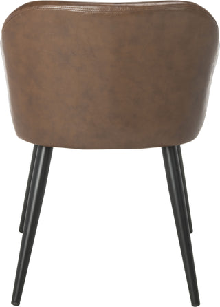 Safavieh Adalena Accent Chair Brown Furniture 