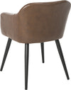 Safavieh Adalena Accent Chair Brown Furniture 