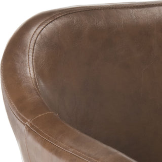 Safavieh Adalena Accent Chair Brown Furniture 