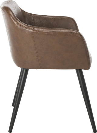 Safavieh Adalena Accent Chair Brown Furniture 