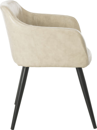 Safavieh Adalena Accent Chair Beige Furniture 