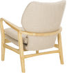 Safavieh Tarly Accent Chair Beige and Natural Furniture 