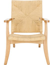 Safavieh Bronn Accent Chair Natural Furniture main image