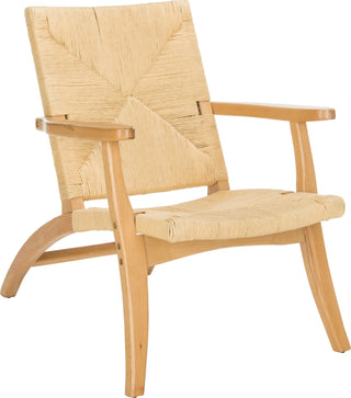 Safavieh Bronn Accent Chair Natural Furniture 