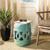 Safavieh Double Coin Stool Light Blue Furniture  Feature