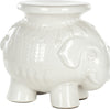 Safavieh Elephant Ceramic Stool White Furniture 