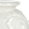 Safavieh Elephant Ceramic Stool White Furniture 
