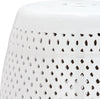 Safavieh Diamond Garden Stool White Furniture 