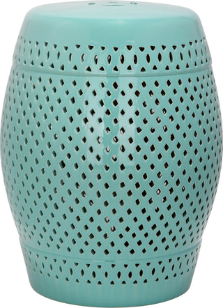 Safavieh Diamond Garden Stool Light Blue Furniture main image