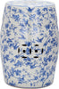 Safavieh Blue Birds Garden Stool Patten Furniture main image
