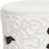 Safavieh Cloud Garden Stool White Furniture 