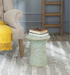Safavieh Imperial Scroll Garden Stool Re Blue Furniture  Feature
