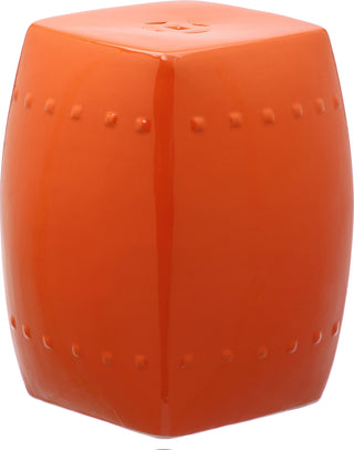 Safavieh Villa Garden Stool Orange Furniture main image