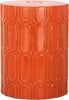 Safavieh Melody Garden Stool Orange Furniture main image