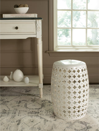 Safavieh Lacey Garden Stool Cream Furniture  Feature