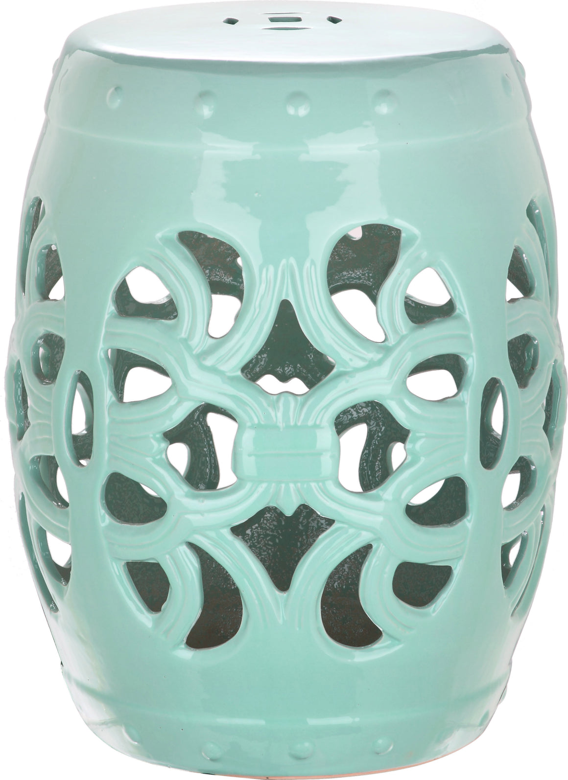 Light blue online garden stool