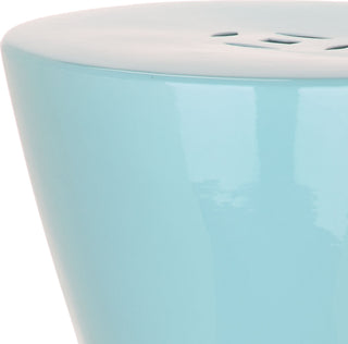 Safavieh Liana Garden Stool Light Blue Furniture 