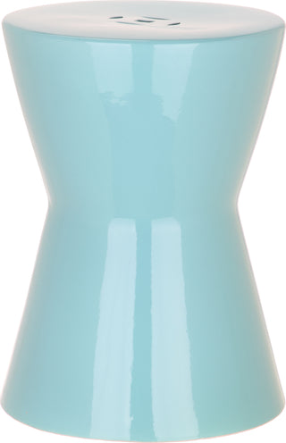 Safavieh Liana Garden Stool Light Blue Furniture main image