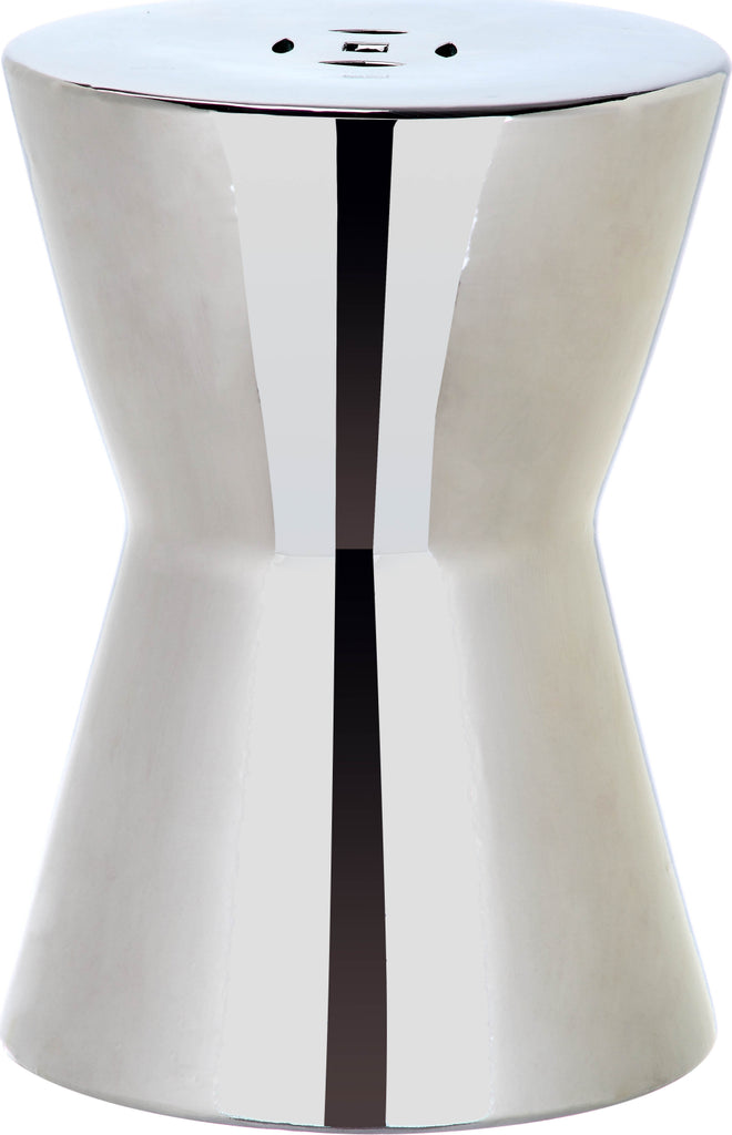 Safavieh Liana Garden Stool Silver Furniture main image