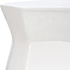 Safavieh Modern Hexagon Garden Stool White Furniture 