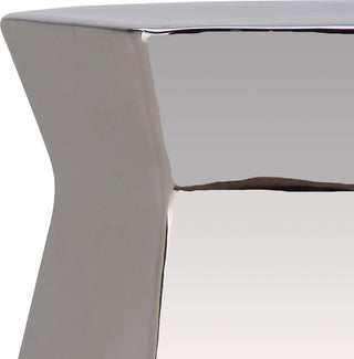 Safavieh Modern Hexagon Garden Stool Silver Furniture 