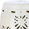 Safavieh Sakura Garden Stool Cream Furniture 
