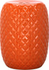 Safavieh Calla Garden Stool Orange Furniture main image