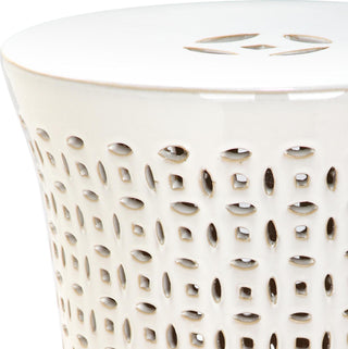 Safavieh Camilla Garden Stool Cream Furniture 