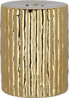 Safavieh Bamboo Garden Stool Gold Furniture main image