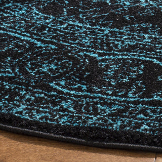 Safavieh Adirondack ADR108K Black/Teal Area Rug 