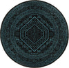 Safavieh Adirondack ADR108K Black/Teal Area Rug 