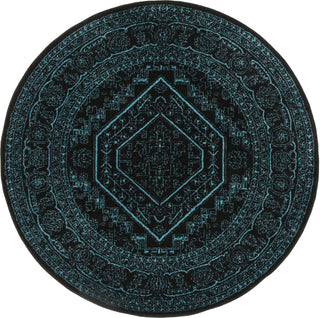 Safavieh Adirondack ADR108K Black/Teal Area Rug 