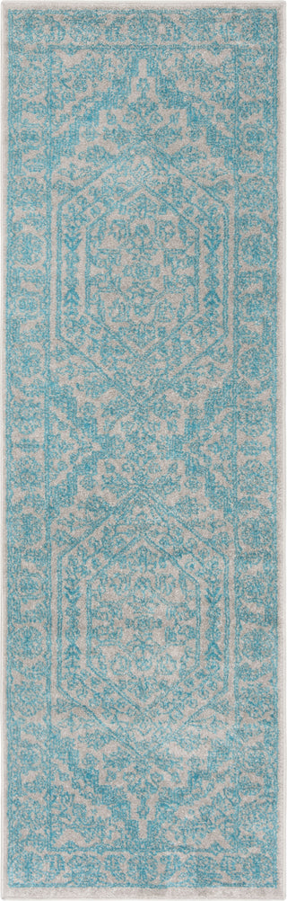 Safavieh Adirondack ADR108L Light Grey/Teal Area Rug 