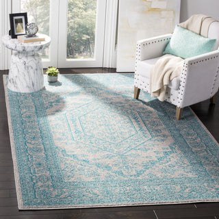 Safavieh Adirondack ADR108L Light Grey/Teal Area Rug  Feature