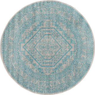 Safavieh Adirondack ADR108L Light Grey/Teal Area Rug 