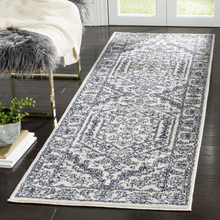 Safavieh Adirondack ADR108R Ivory/Navy Area Rug  Feature