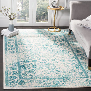 Safavieh Adirondack ADR109D Ivory/Teal Area Rug  Feature