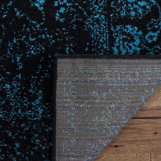 Safavieh Adirondack ADR109K Black/Teal Area Rug 