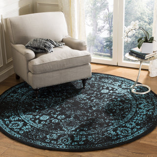 Safavieh Adirondack ADR109K Black/Teal Area Rug 