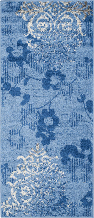 Safavieh Adirondack ADR114F Light Blue/Dark Blue Area Rug