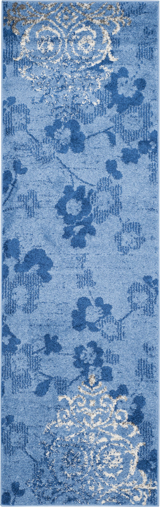 Safavieh Adirondack ADR114F Light Blue/Dark Blue Area Rug