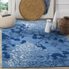 Safavieh Adirondack ADR114F Light Blue/Dark Blue Area Rug