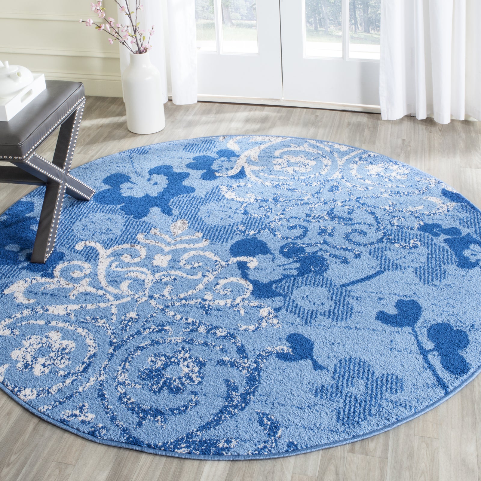 Safavieh Adirondack ADR114F Light Blue/Dark Blue Area Rug – Incredible ...