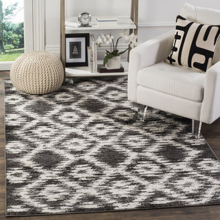 Safavieh Adirondack ADR118R Charcoal/Ivory Area Rug