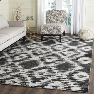 Safavieh Adirondack ADR118R Charcoal/Ivory Area Rug