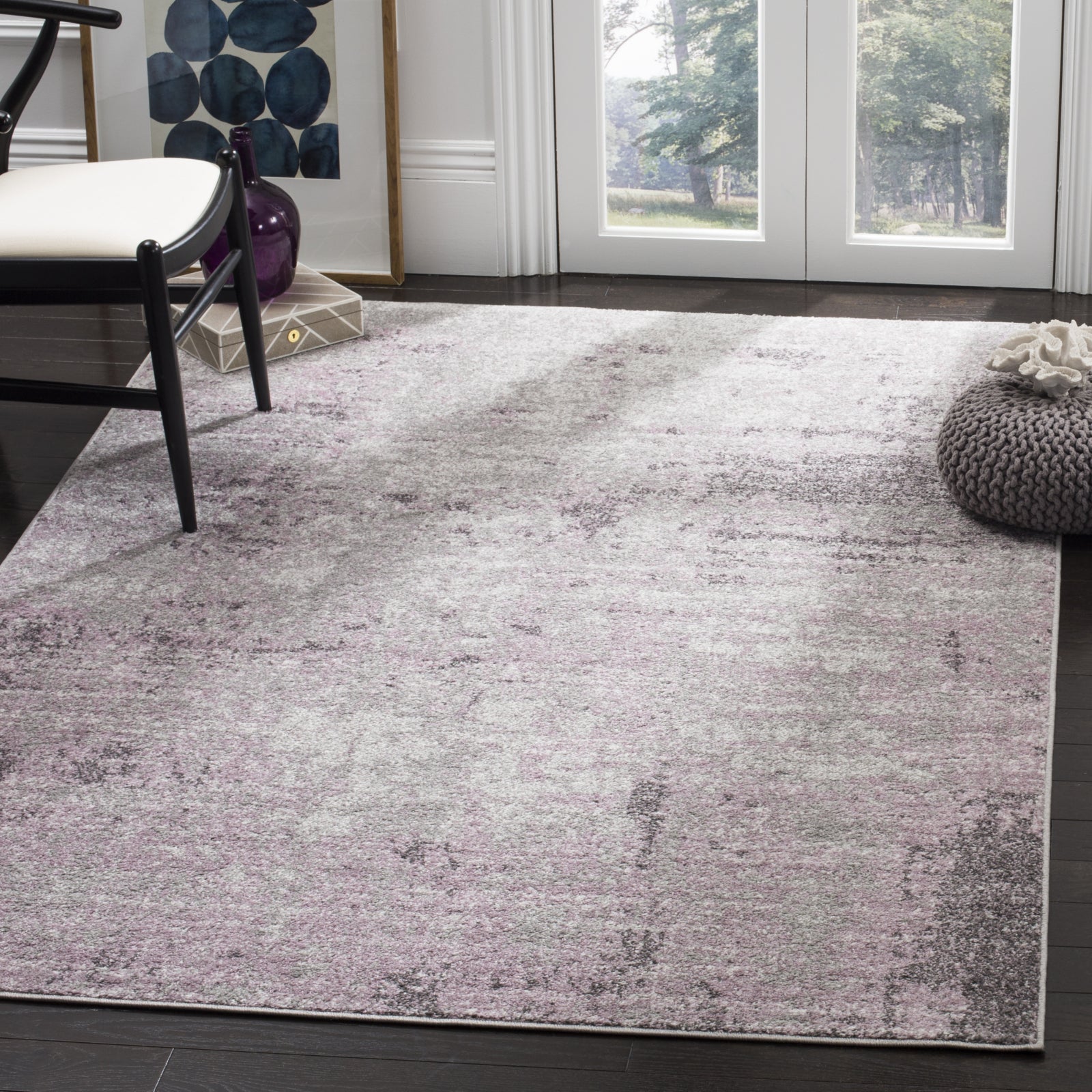 Safavieh Adirondack ADR130M Light Grey/Purple Area Rug – Incredible ...
