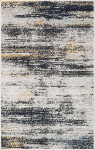 Safavieh Adirondack ADR201F Light Grey/Black Area Rug 3' Image