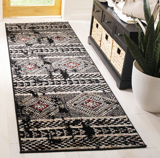 Safavieh Adirondack ADR202Z Black/Light Grey Area Rug Lifestyle Image