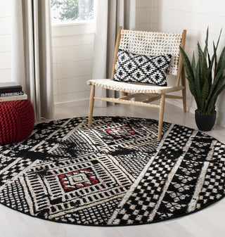 Safavieh Adirondack ADR202Z Black/Light Grey Area Rug Lifestyle Image